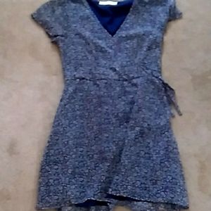 Cute Spring Kids Dress Blue